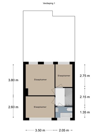 Floorplan - Adelbertstraat 39, 6291 HS Vaals